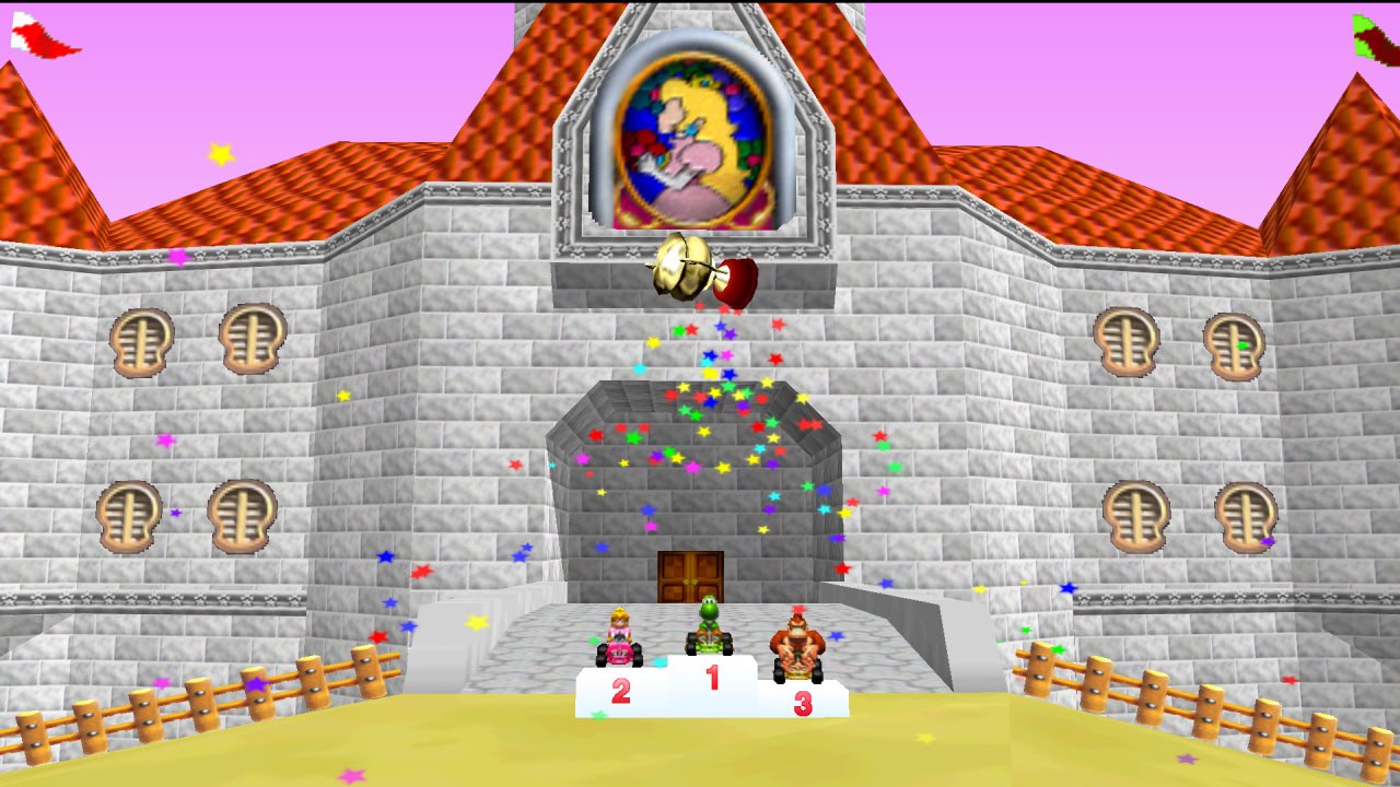 Mario Kart Podium