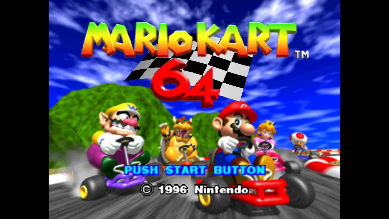 Mario Kart Title