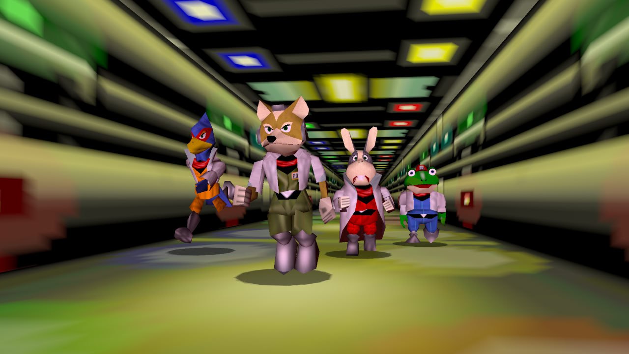 Star Fox running