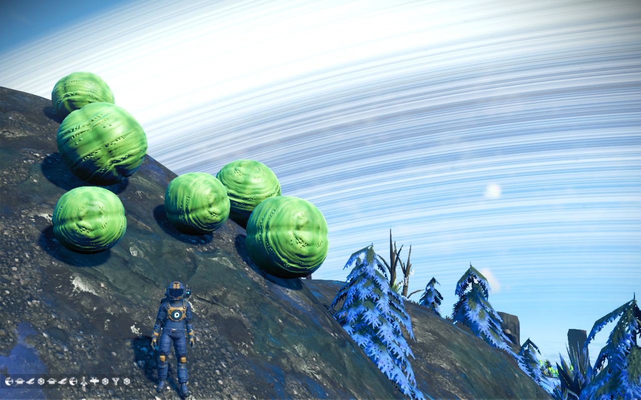 Las bolas verdes