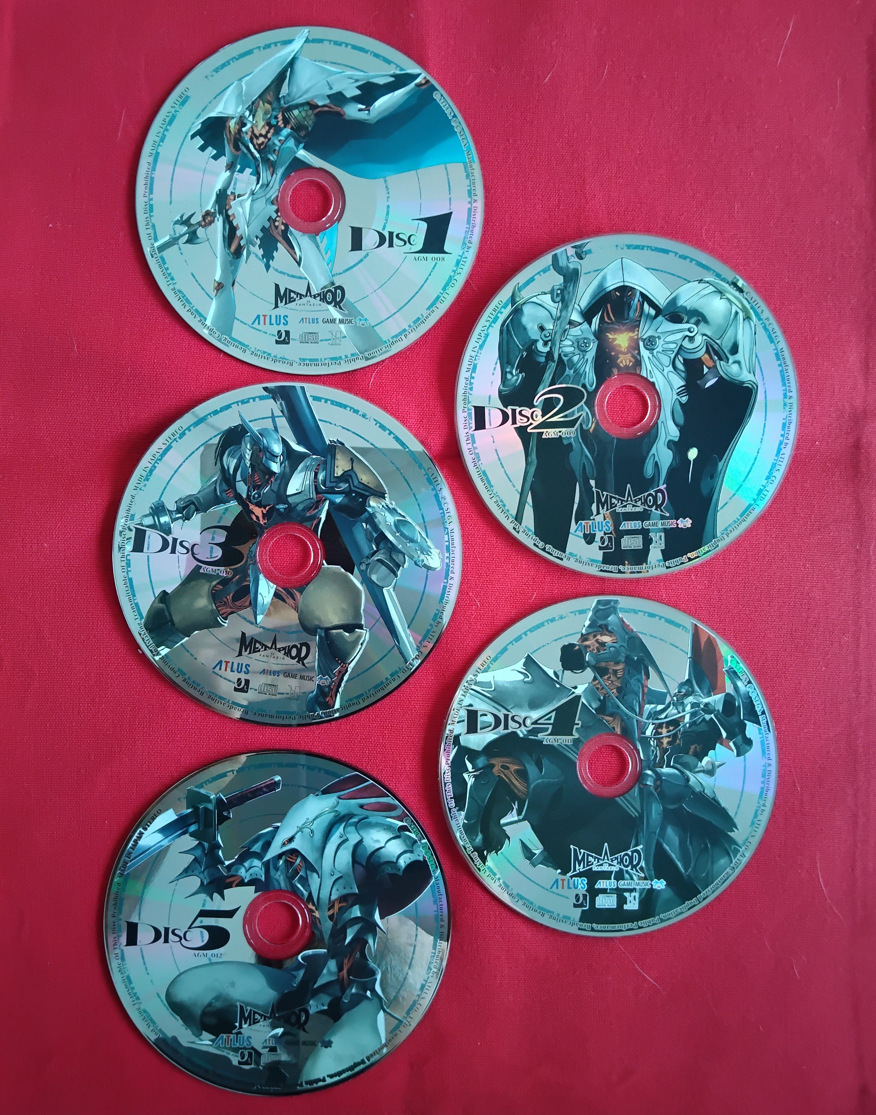 Los arquetipos más destacados en todo su esplendor en cada uno de los CDs